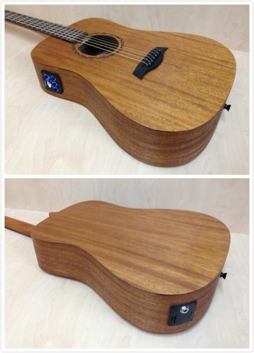 Caraya Safair 40CEQ Series Electro-Acoustic Guitar,All-mahogany+