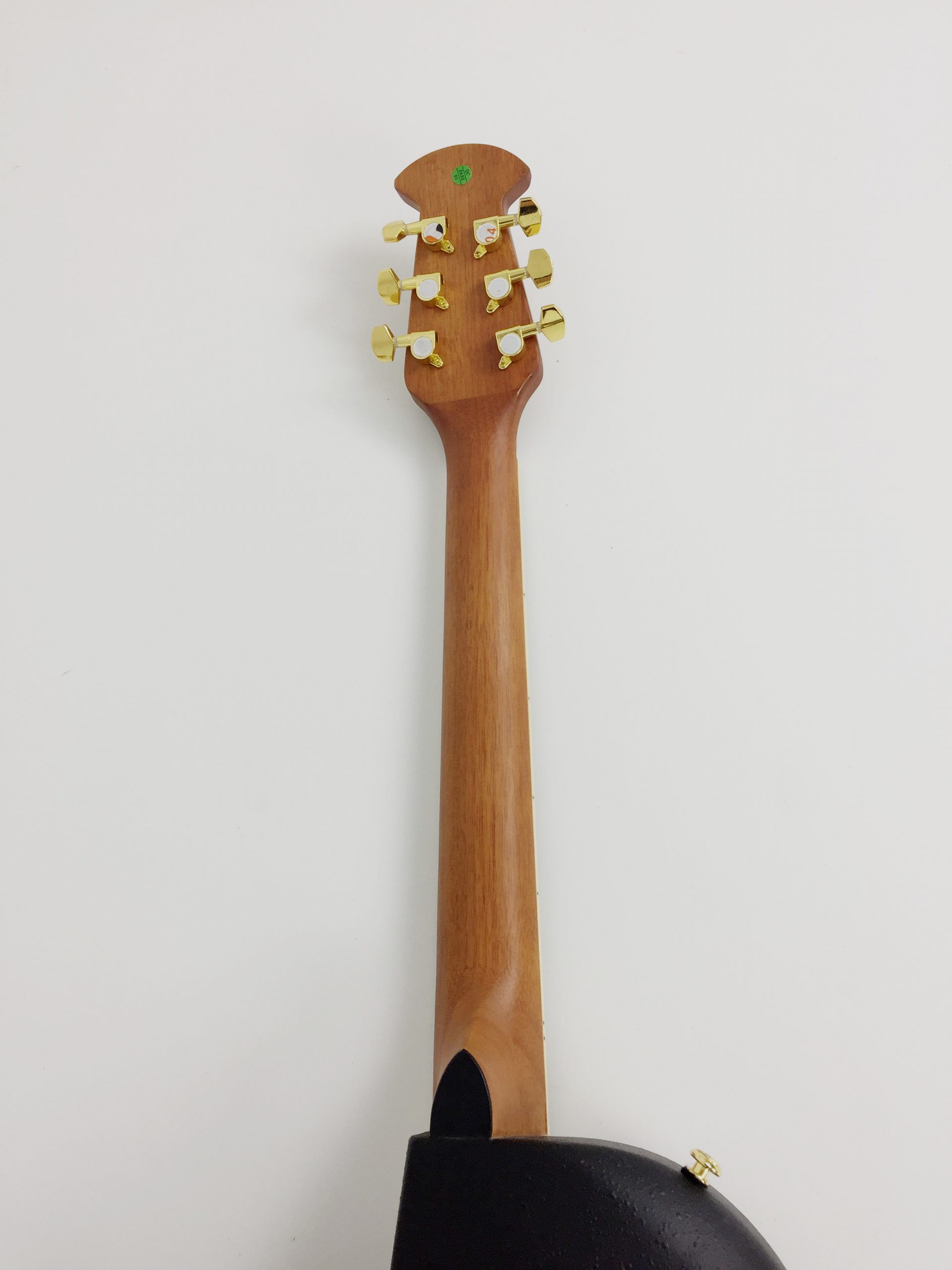 Caraya SP-723CEQ 'Oakleaf' Burled Honey Round-Back Guitar w/EQ + Gig Bag +  Strings+ Stap + picks - HillSound