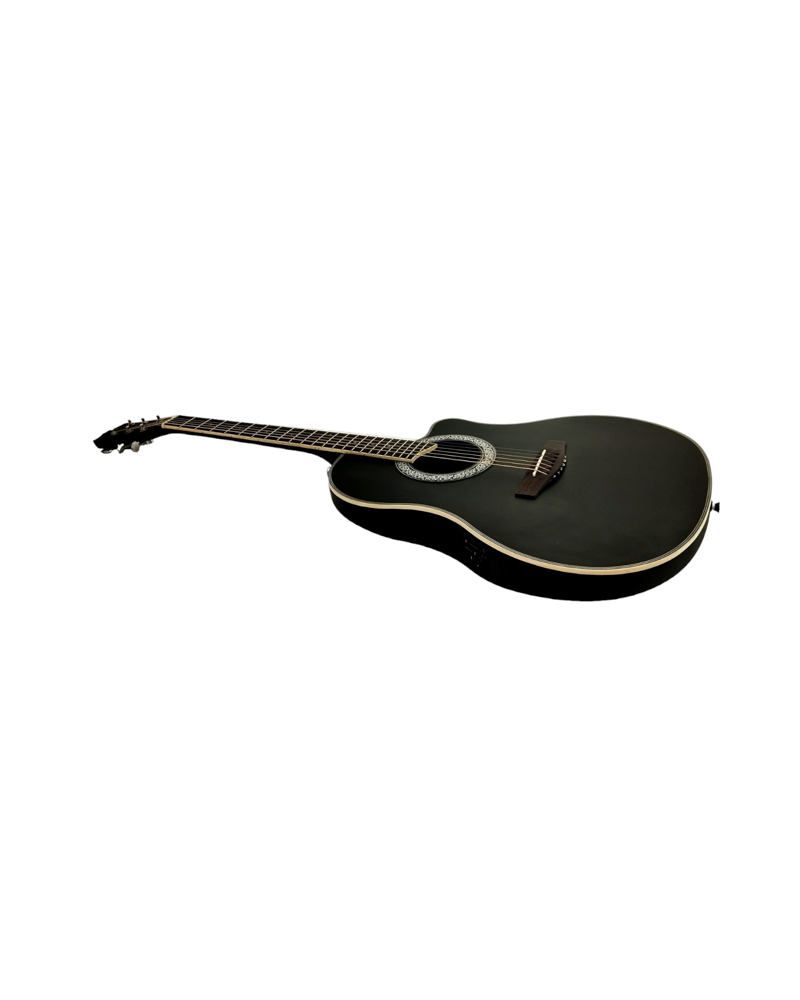 Acoustic Guitar 6 string Acoustic Guitar Black colour Guitar  hillsoundguitars