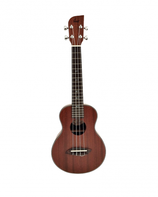 Leaf Series C100 All-Mahogany Concert Ukulele,Satin+10mm Padded Gig Bag (4  Color) - HillSound